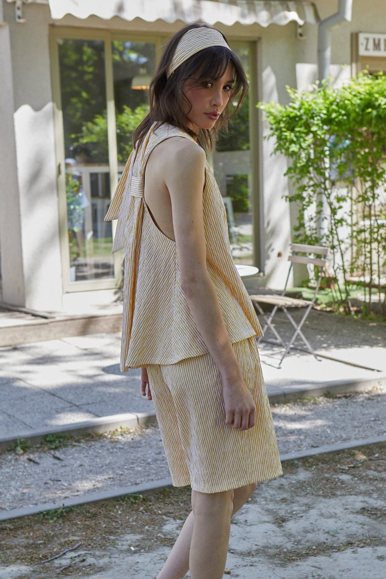 Daisy Bermuda Shorts Lemon Yellow