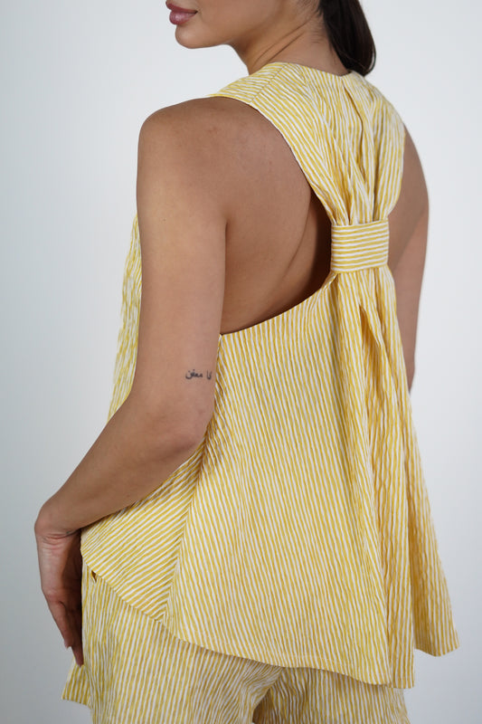 Daisy Top Lemon Yellow
