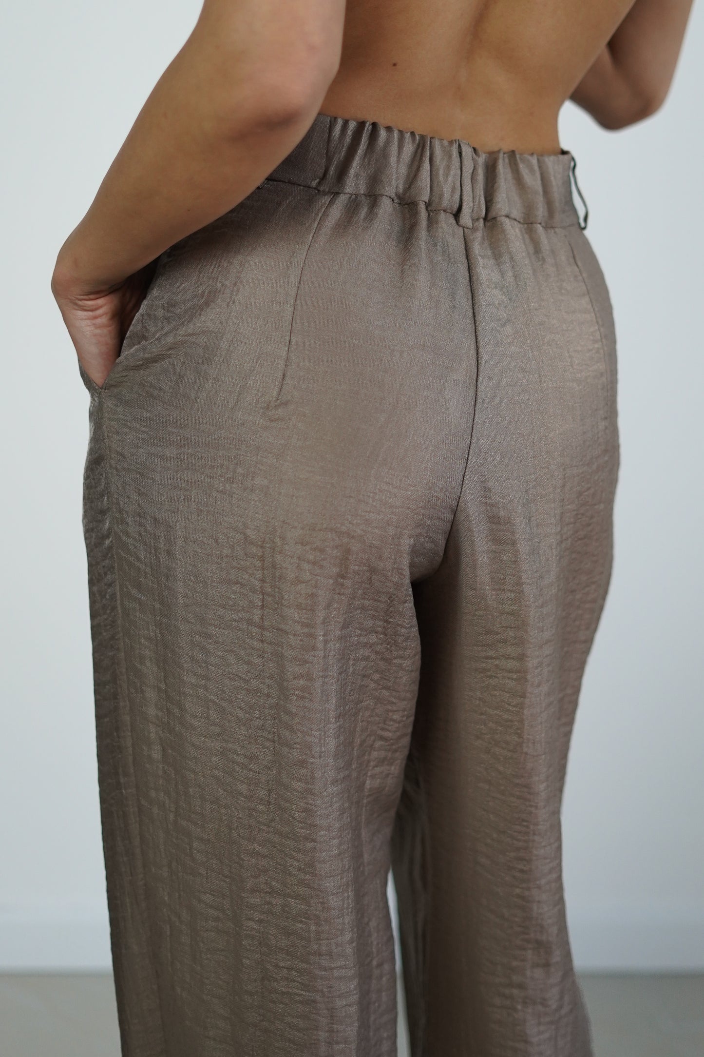Victoria Long Pants Dark Sand