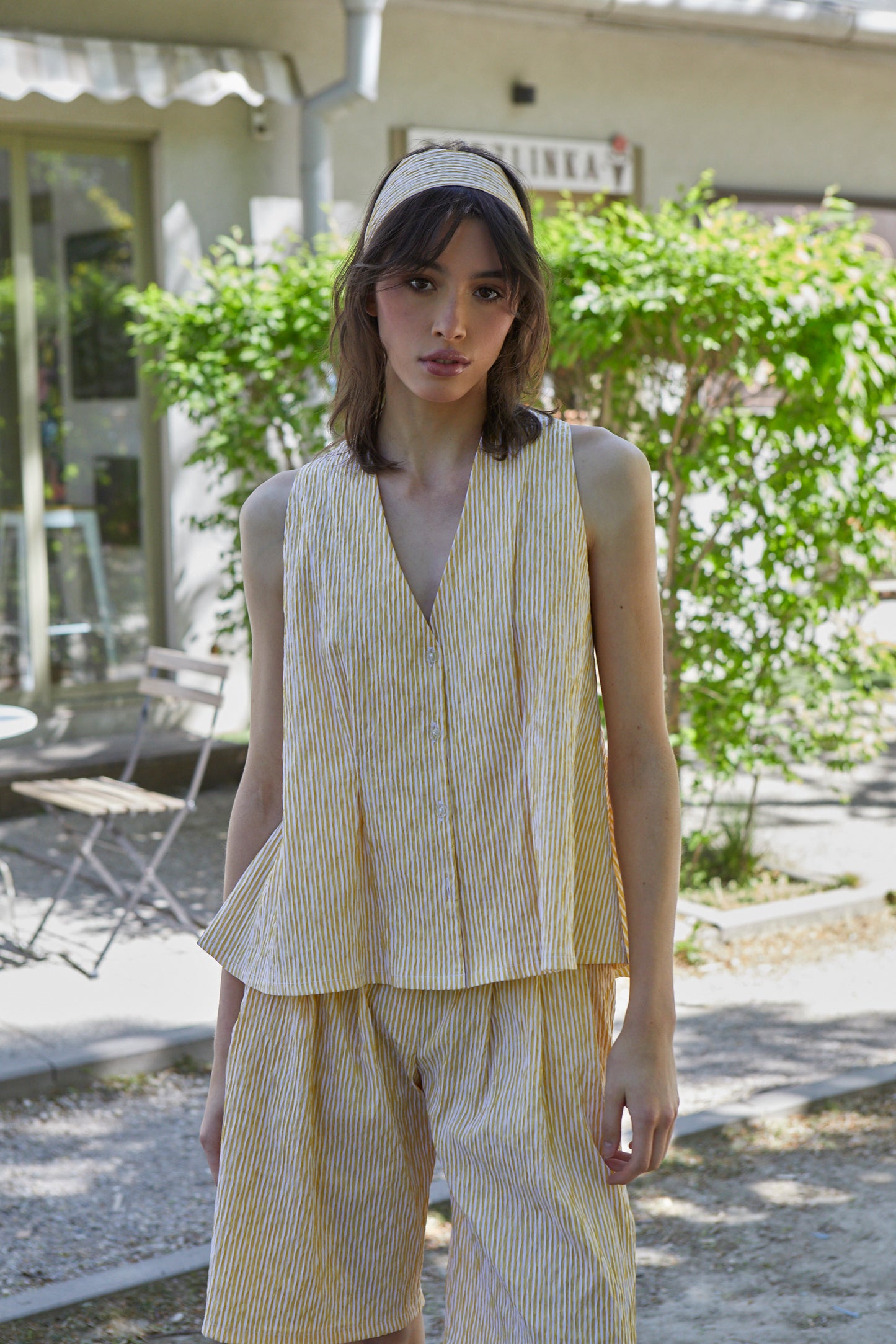 Daisy Top Lemon Yellow