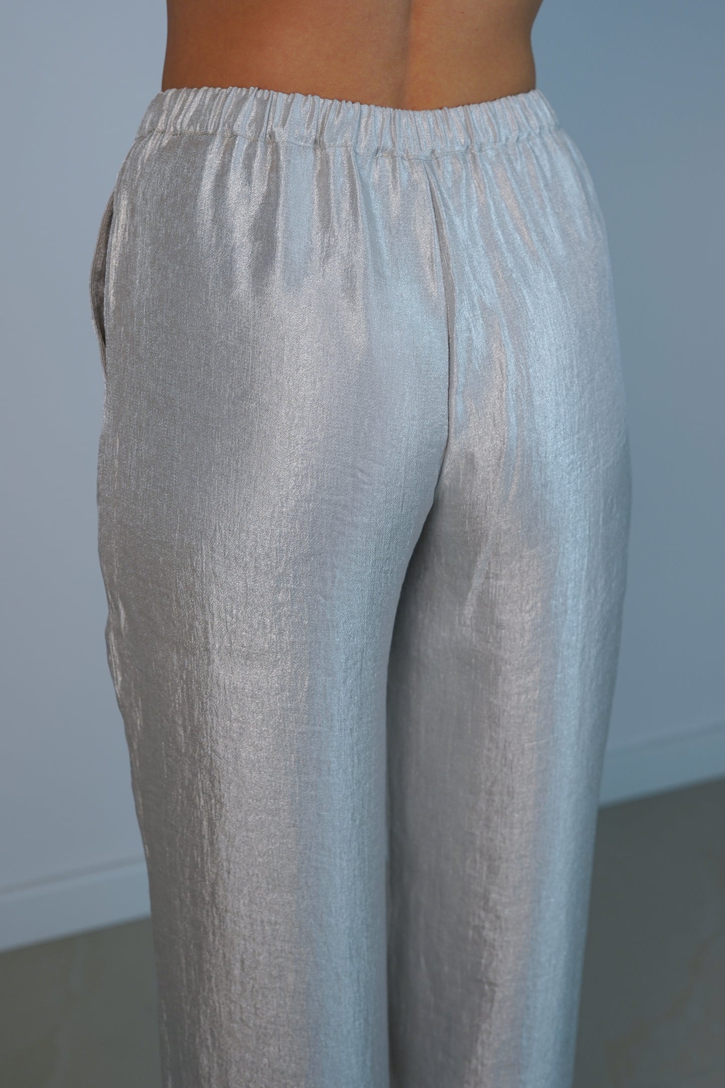 Rhea Nohavice Strieborné