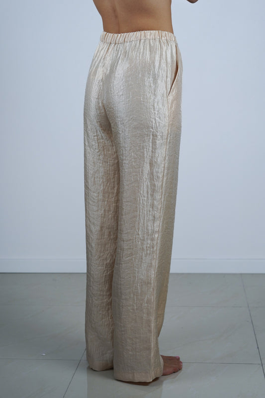 Rhea Nohavice Zlate