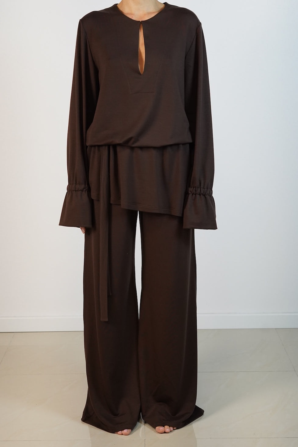 Sienna Skirt Top Hnedý