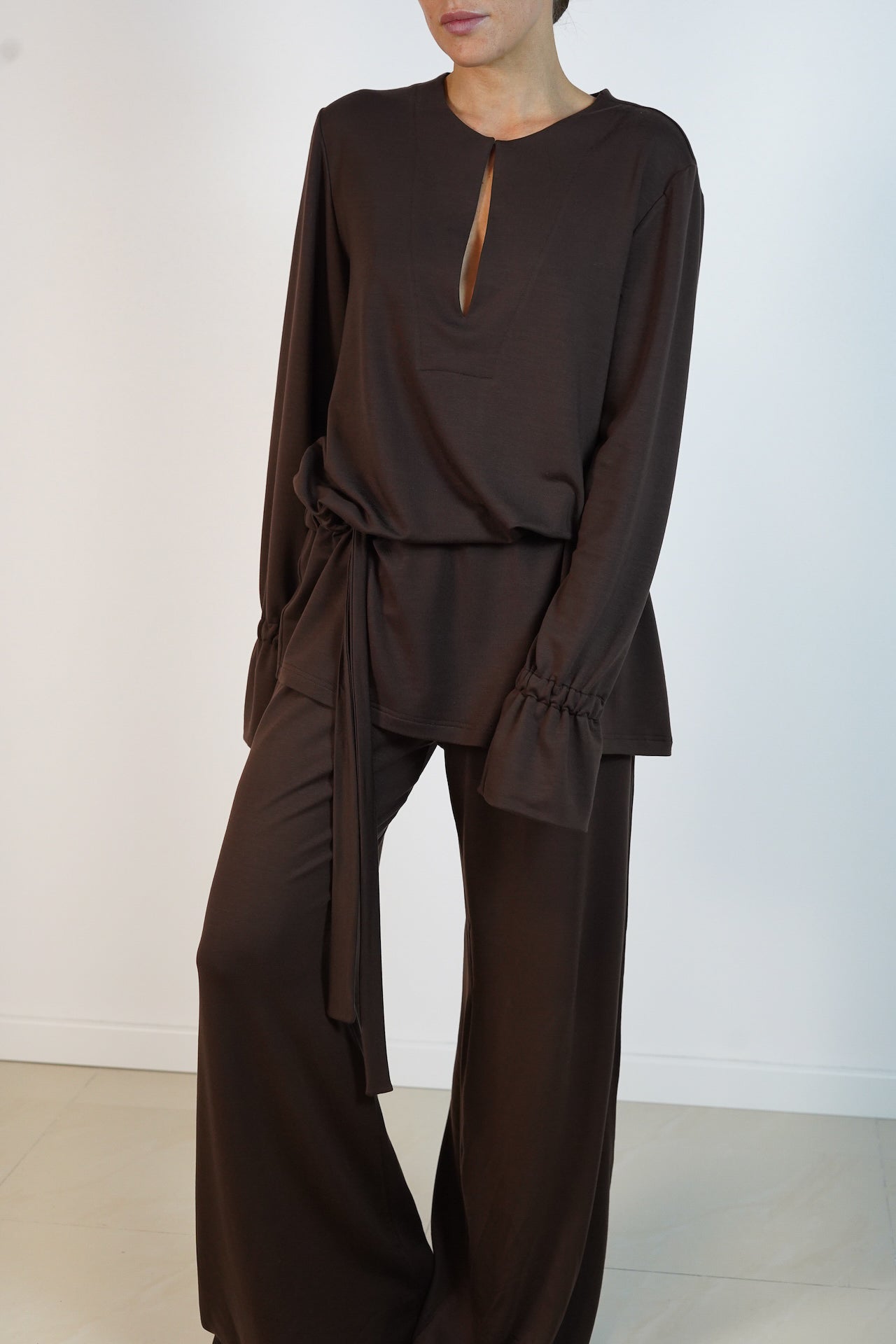 Sienna Skirt Top Hnedý