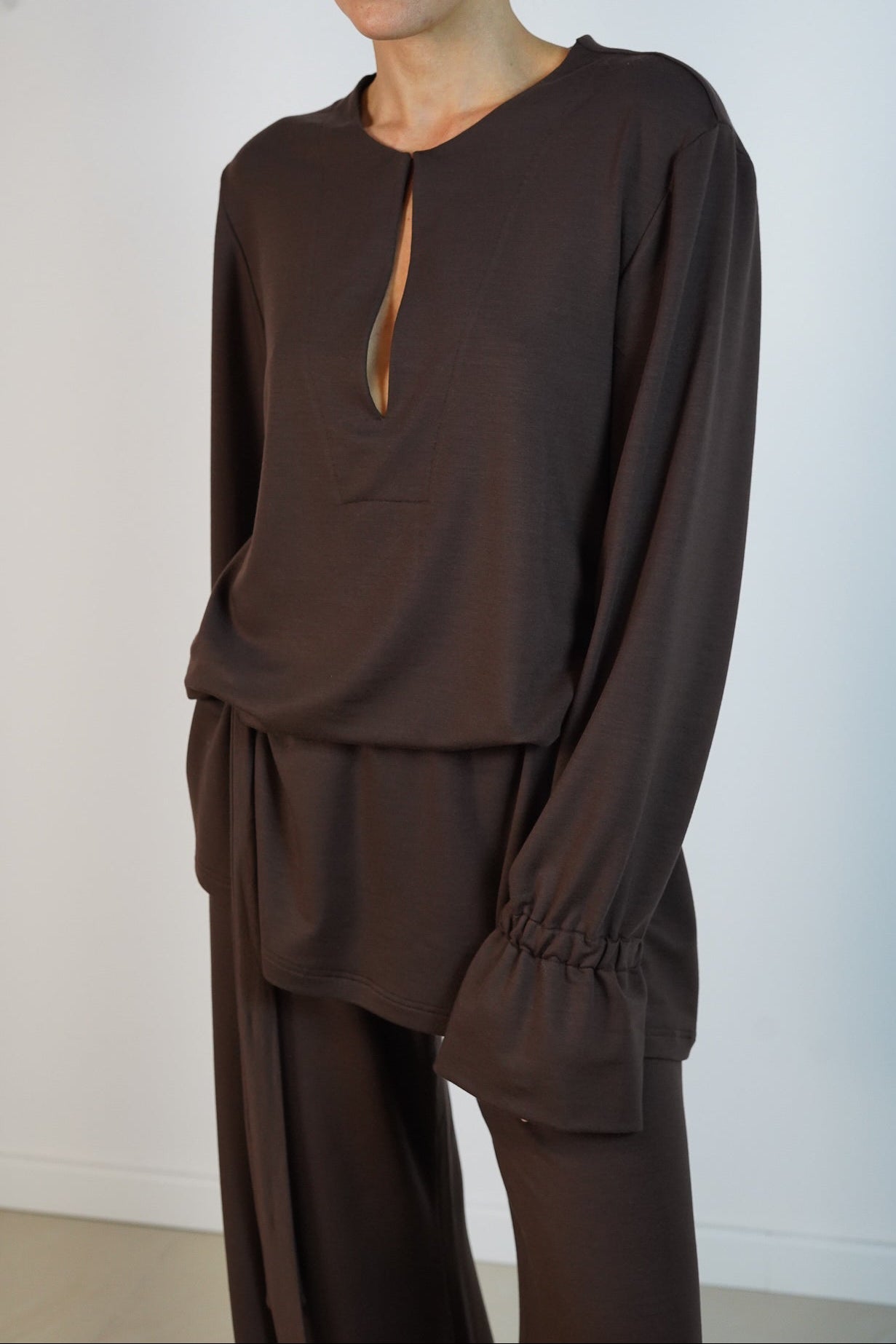 Sienna Skirt Top Hnedý