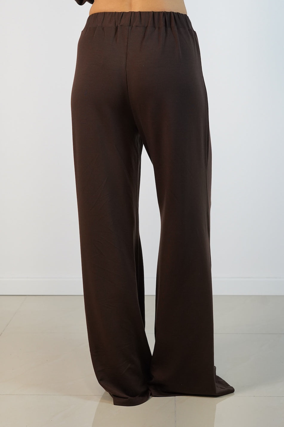 Sienna Pants Wide Chcocolate Brown