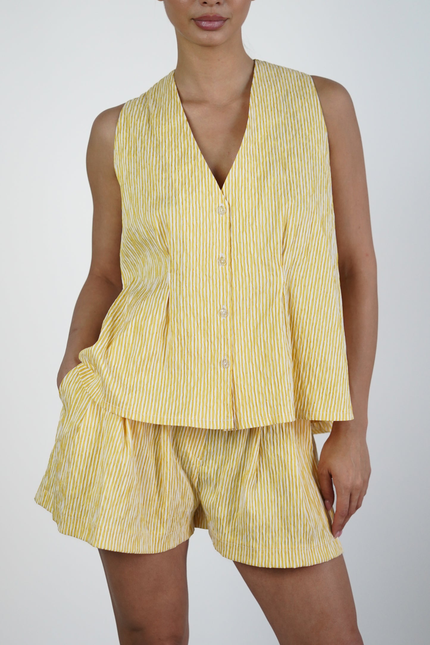 Daisy Šortky Lemon Yellow