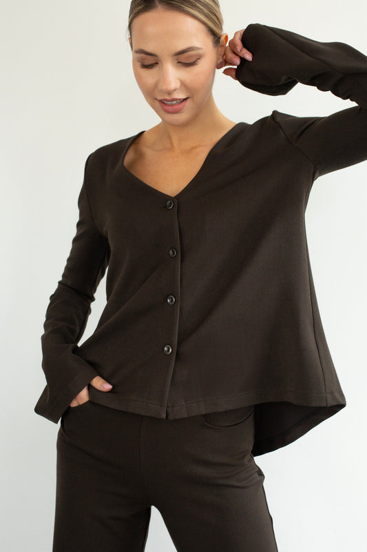 Jane Shirt Brown