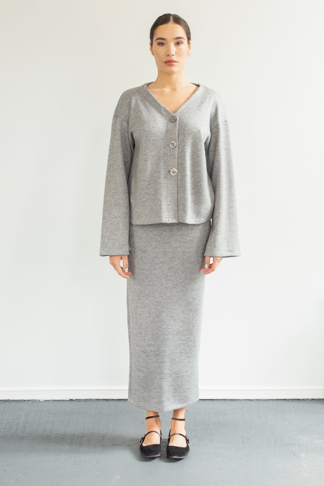 Bridgette Cardigan Grey