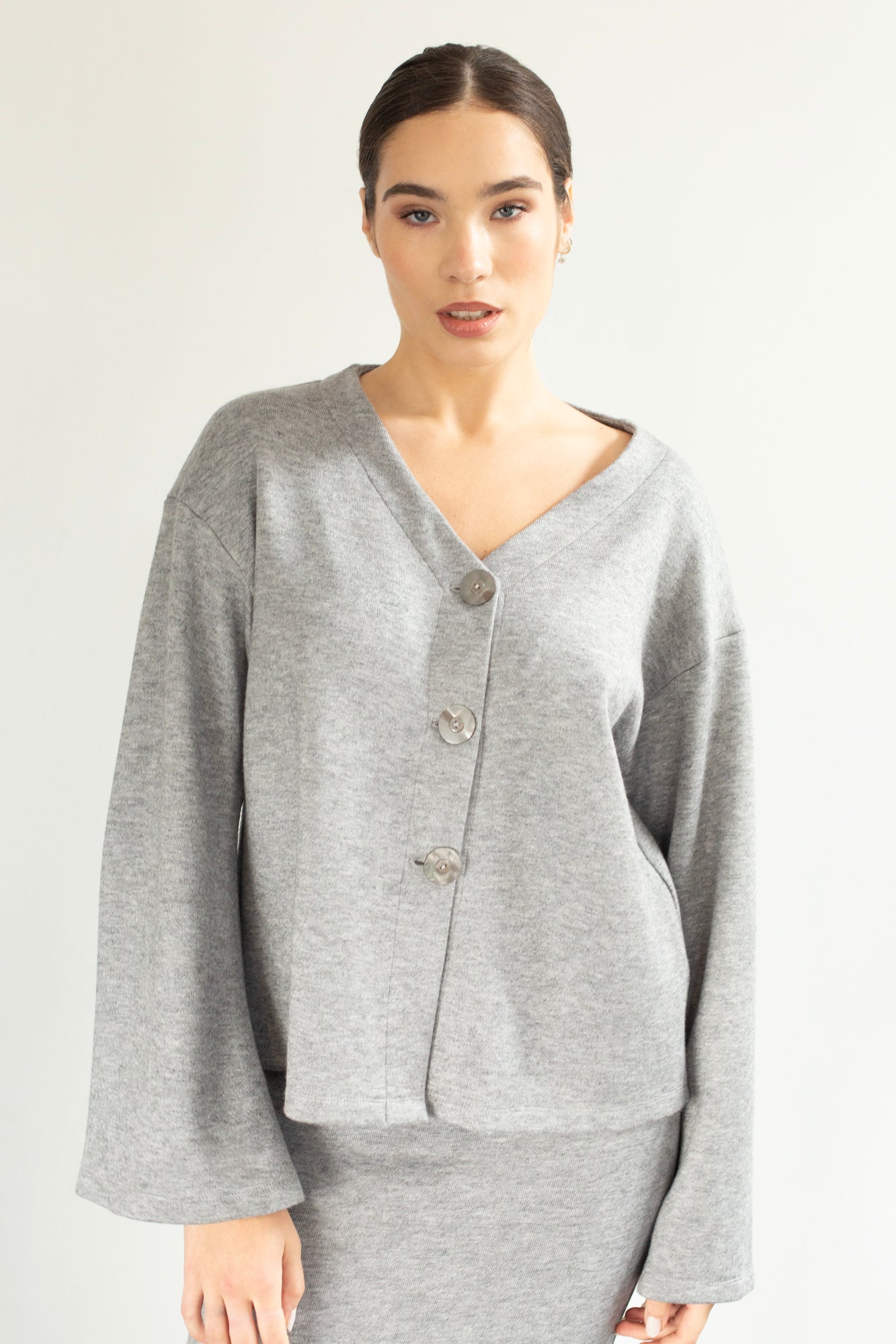 Bridgette Cardigan Grey