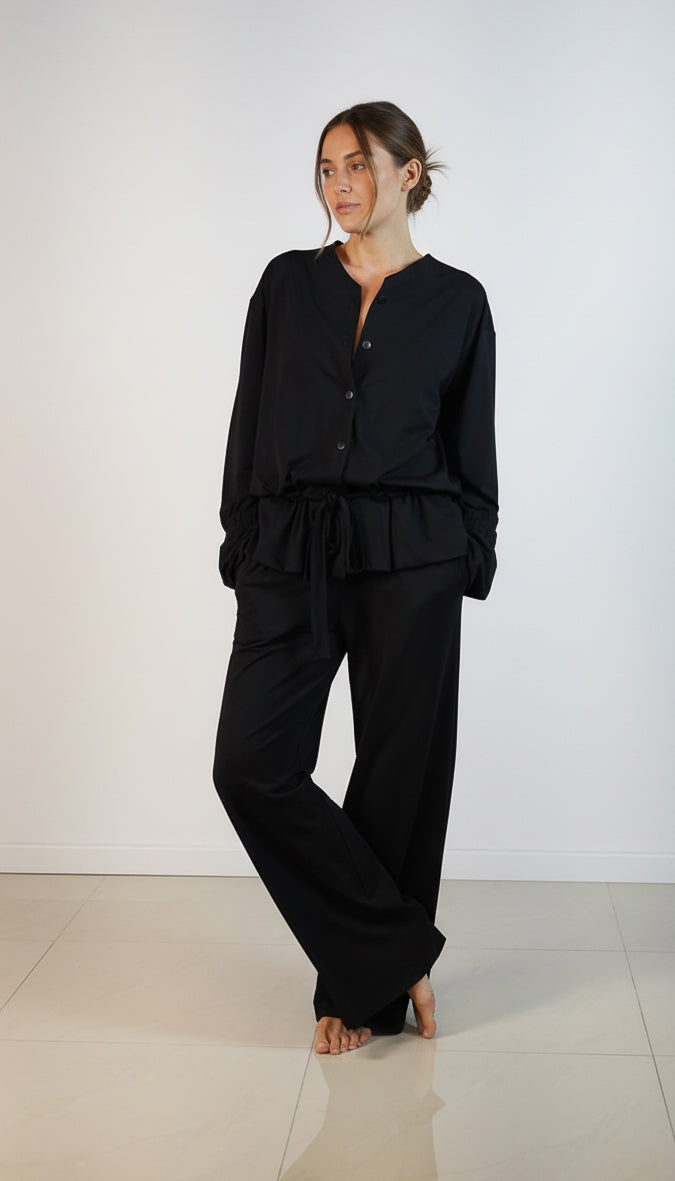 Sienna Blúzka Čierna 