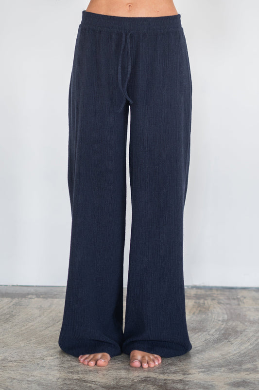 FLEUR PANTS NAVY BLUE