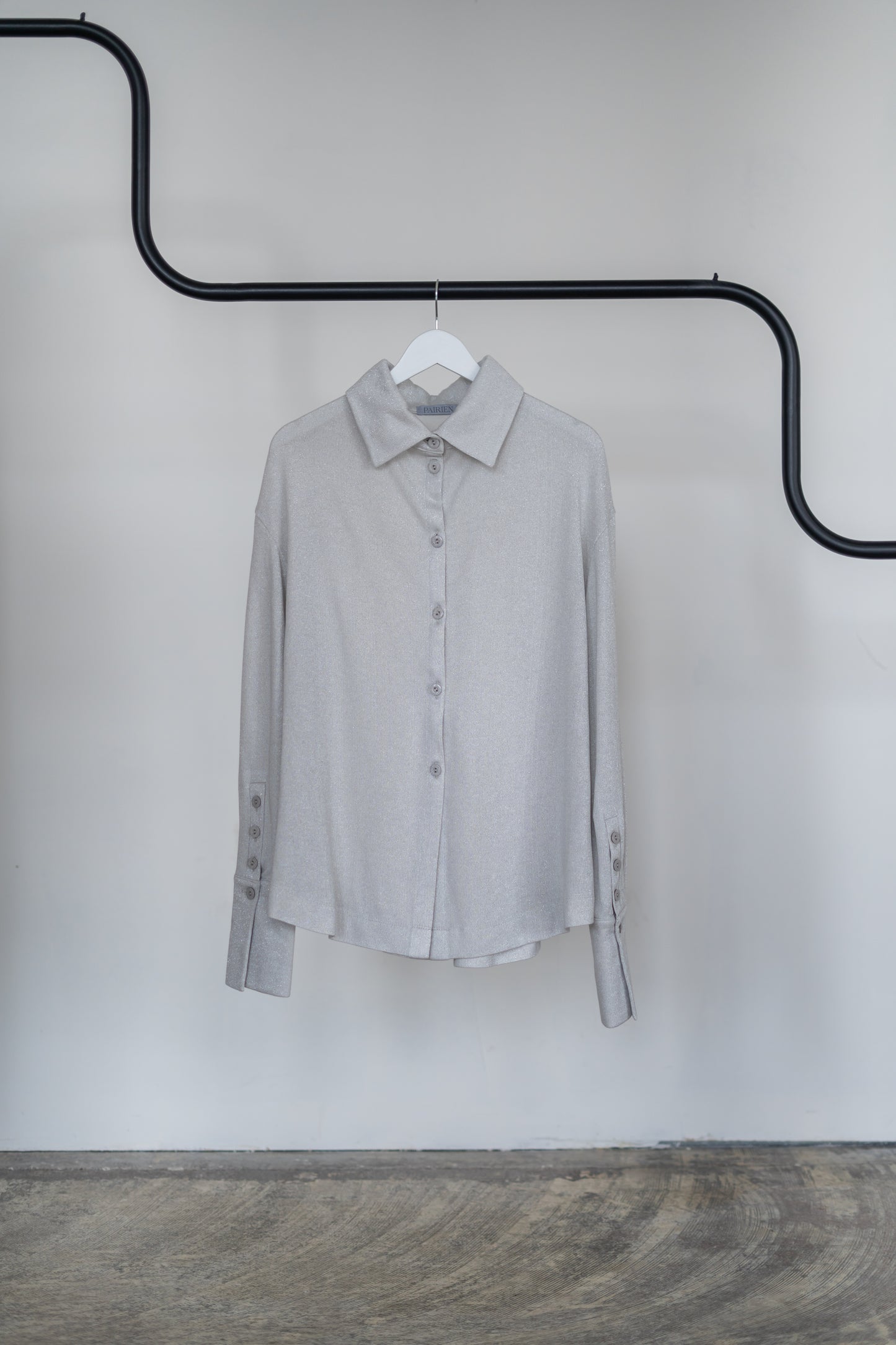 NIKKI SHIRT LIGHT GREY